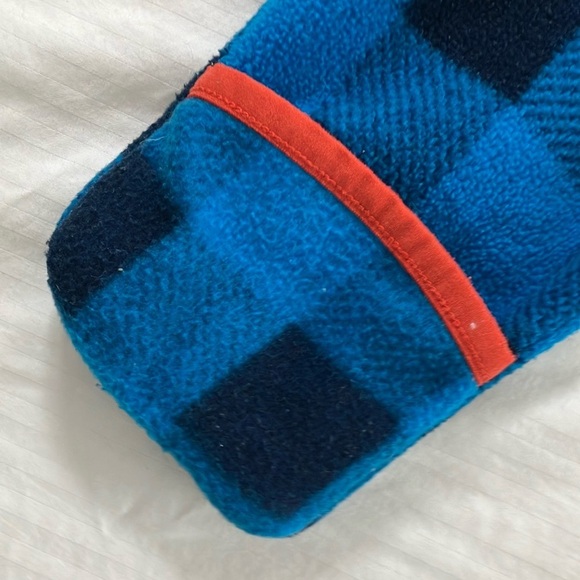 Columbia 6 months infant size Blue and Orange Kids fleece One Piece - Picture 11 of 13